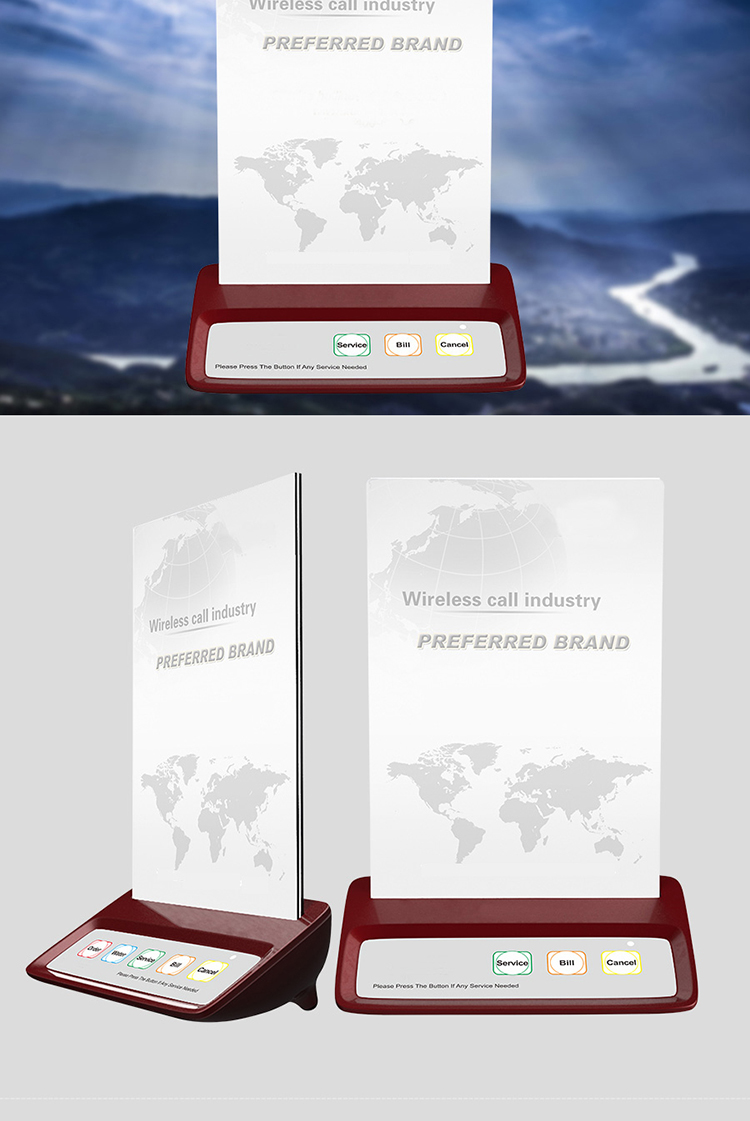 long distance wireless waiter call bell for restaurants,hotel,cafe,hospital