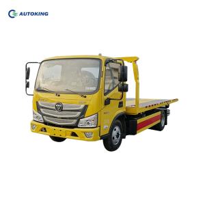 Wholesale FOTON Flat Bed Towing EURO 5 Flatbed Tow Truck For Rescue Vehicle from china suppliers