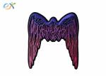 Design your own logo cool angel wings embroidery patch for clothing