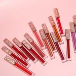 Long Lasting Romantic Cosmetic Metallic Matte Liquid Lipstick