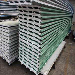 Wholesale waterproof 30mm eps sandwich roof panel 840-30-0.426mm for warehouse from china suppliers