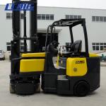 2 Ton Electric Counterbalance Forklift Truck Solid Tire With 3 - Stage Mast