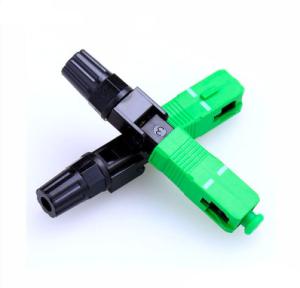 Wholesale SC / APC Fast Field Assembly Connector 90N Tensile Strength For Patch Cable from china suppliers