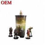 Customized Cute Plastic Topper Character Cup Topper Figurine oem cartoon figure