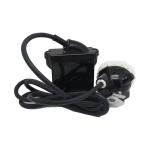 Super Bright Waterproof IP68 LED Mining Safety Cap Lamps with 6.6Ah Rechargeable