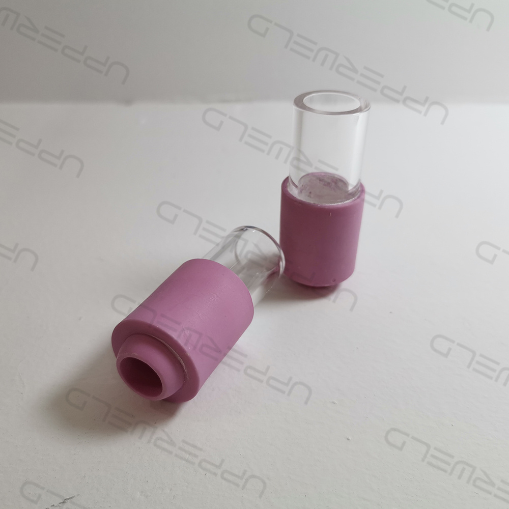 Lightweight and Alumina Ceramic Nozzle Cups Strainer Mesh Collet Gas Lens For WP9/20