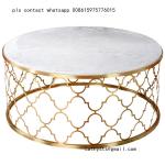 metal Side table bases gold stainless steel furniture frames for restaurants