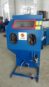 Wholesale Blue Industrial Sand Blasting Machine , Industrial Mobile Sandblasting Equipment from china suppliers