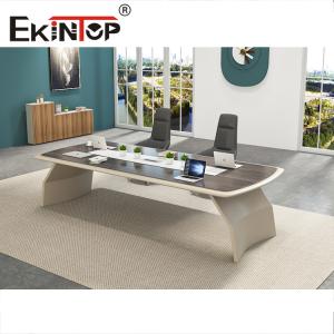 Wholesale Office Furniture 6 Person Bureau Conference Table Meeting Table With Metal from china suppliers