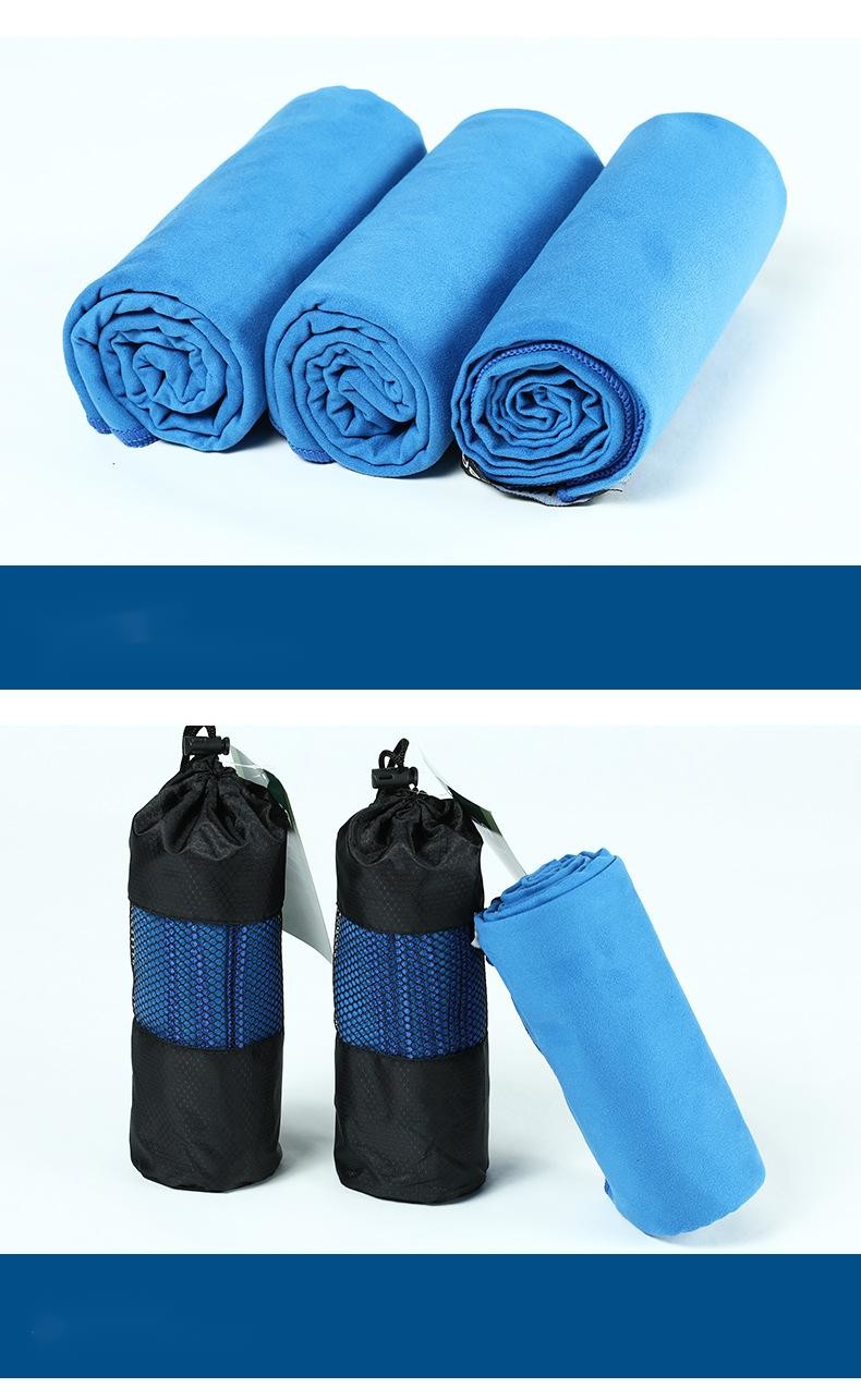 40x80cm Micro Suede Towel 80 Polyester 20 Polyamide Microfiber Cloth