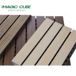 Stylish Decorative China Manufacturer 2440*197 grooved wood panels for interior