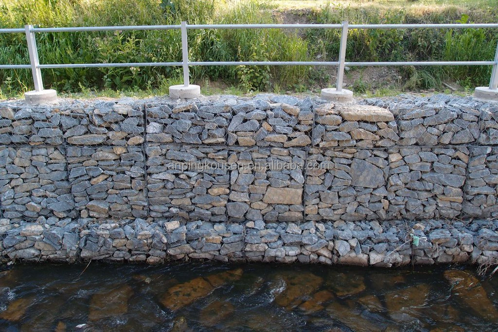 Customizable Welding Pattern Hot-Dipped Galvanized PVC Coated Gabion Box for Woven Mesh
