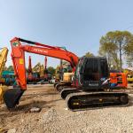 Used Hitachi ZX120 Excavator Original ISUZU Engine 0.52m3 Bucket Capacity