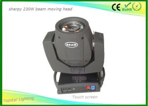 Wholesale Touch Screen Sharpy Moving Head Disco Lights , Christmas Dj Moving Head Lights 16 Prism from china suppliers