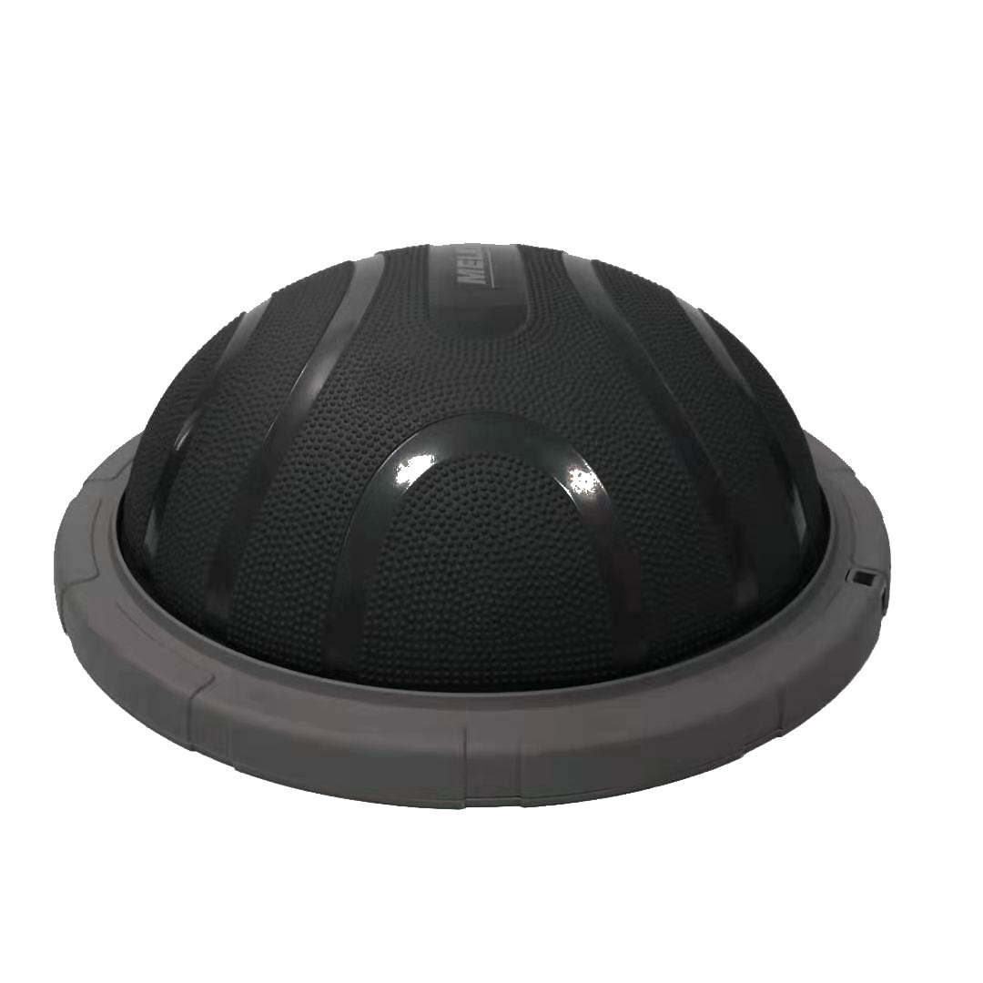 0.6m Yoga Half Ball Anti Burst Balance Training Equipments Trainer Ball With Resistance Bands