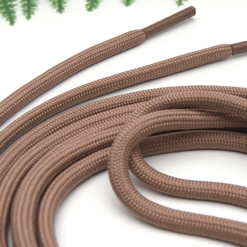Grey Pink Double Braid Nylon Yacht Rope 5mm Polyester Cord In Bulk