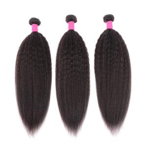 Wholesale 8 To 30 Inch Brazilian Human Hair Weave Bundles Kinky Straight Style BORUI from china suppliers
