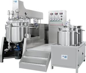 Wholesale 1200-1800PCS/H SUS304 &amp; SUS316L Vacuum Emulsifier Mixer Homogenizer Toothpaste Production Line from china suppliers
