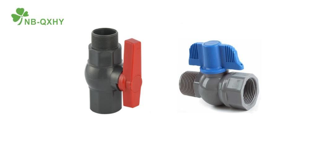Factory Customization PVC/UPVC Octagonal Ball Valve with Socket or Threaded