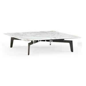 Wholesale Living Room Furniture Modern Metal Leg Marble Coffee Table ZZ-ZC1720A from china suppliers