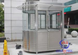 Wholesale Stainless Steel 304 Security Guard Cabin Booth Custom Size design from china suppliers