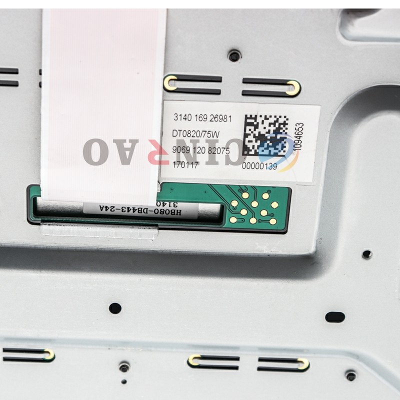 Durable Car LCD Module DT0820 GPS LCD Screen With 6 Months Warranty