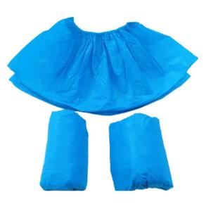 Wholesale Blue Hospital Lightweight Non Slip Disposable Shoes Cover 20GSM Film For Indoors from china suppliers