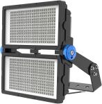 1250W LED Stadium Floodlights Gray Color For Sport High Mast Lighting