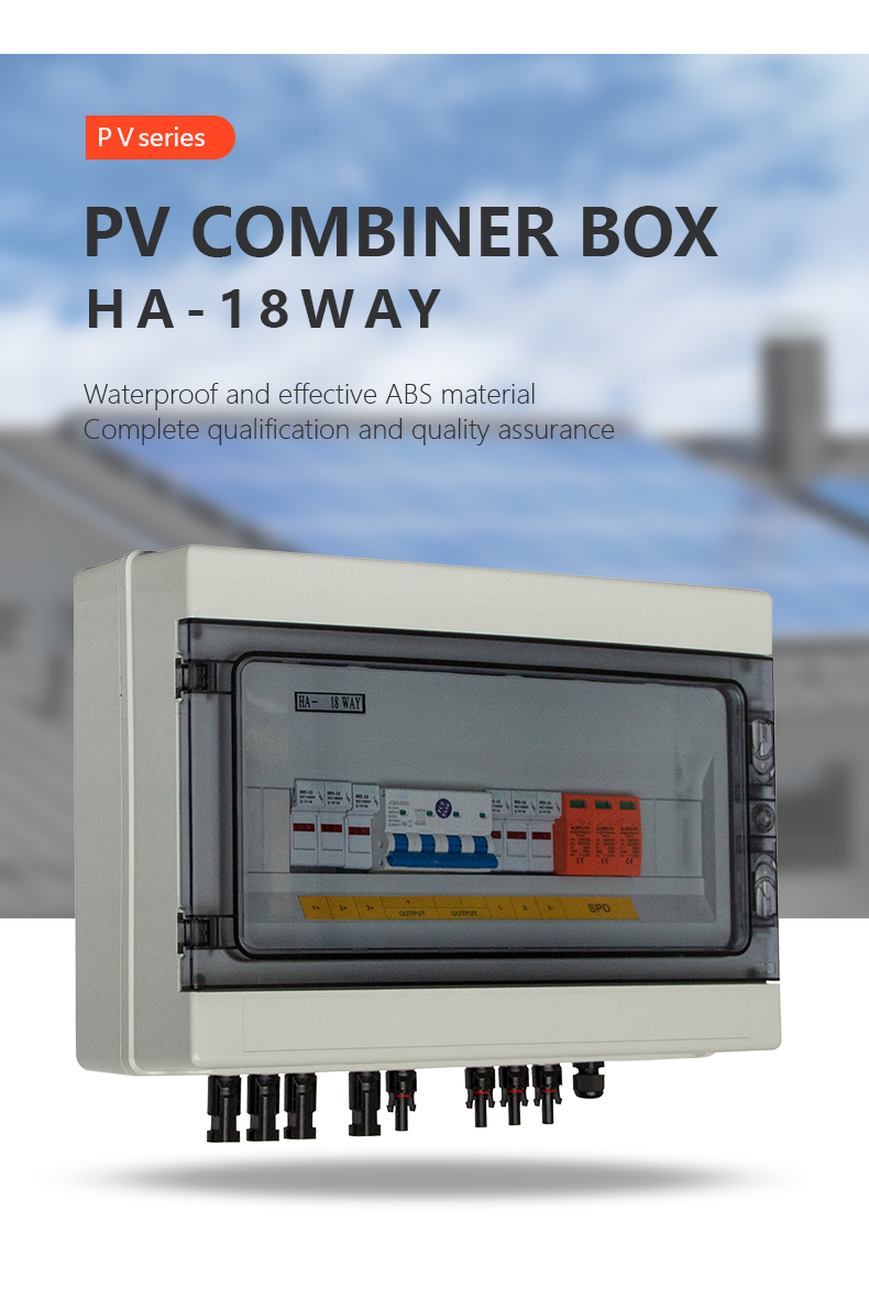PV Combiner Box HA 3 WAY 1000DVC