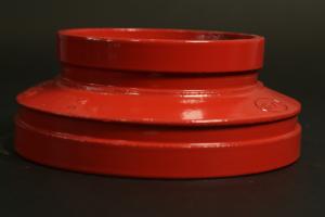 Wholesale XGQT07-159x114-2.5 Flanged Concentric Reducer Ductile Iron Grooved from china suppliers