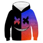 Custom Children's Sports Shirts Boys And Girls Hooded Sweatshirts To Map