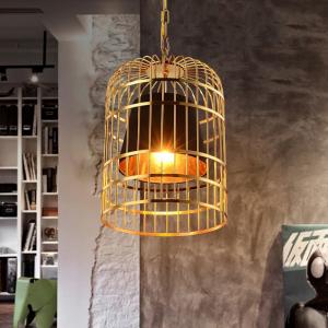 Wholesale Chinese Bird Cage Light Living Room Restaurant Dining Room cage chandelier（WH-VP-136) from china suppliers