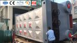 Industrial Hydrogen Natural Gas Steam Boiler SZS Water Tube Automatic Control