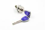 Chrome Finish Disc Tumbler Cam Lock 90 Degree Cam Turn D32 * L26.2mm