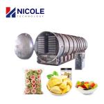 Industrial Low Temperature Lyophilizer Vacuum Freeze Drying Machine PLC Control