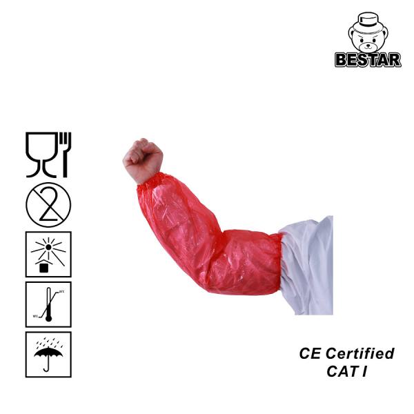 PE Disposable Oversleeve CE Disposable Protective Sleeve Over For Food