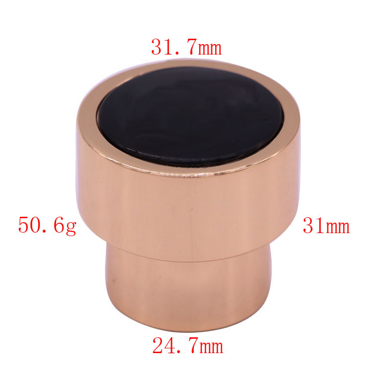 Custom Made 41*31mm Zinc Alloy Zamac Perfume Bottle Caps