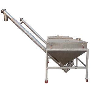 Wholesale Food Spiral Hopper Powder Auto Screw Feeder Simple Operation CE Approved from china suppliers