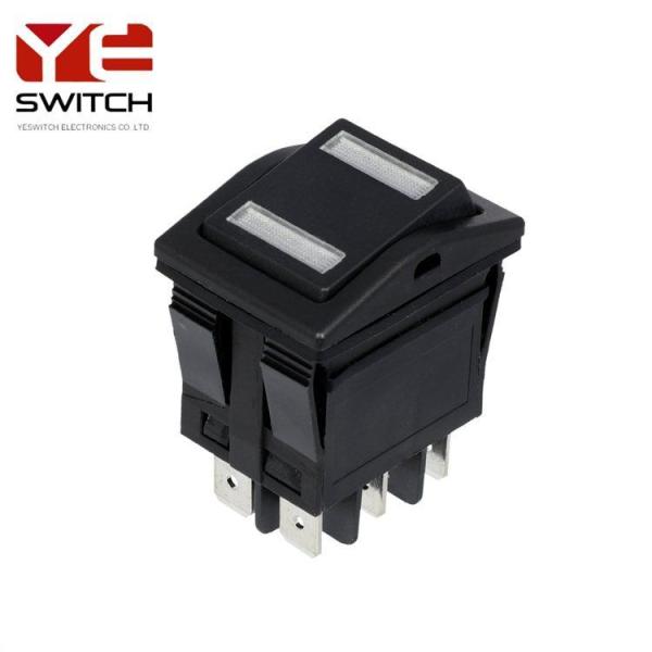Agricultural Equipmen Rocker Switch IP67 Illuminated Button Switch Waterproof