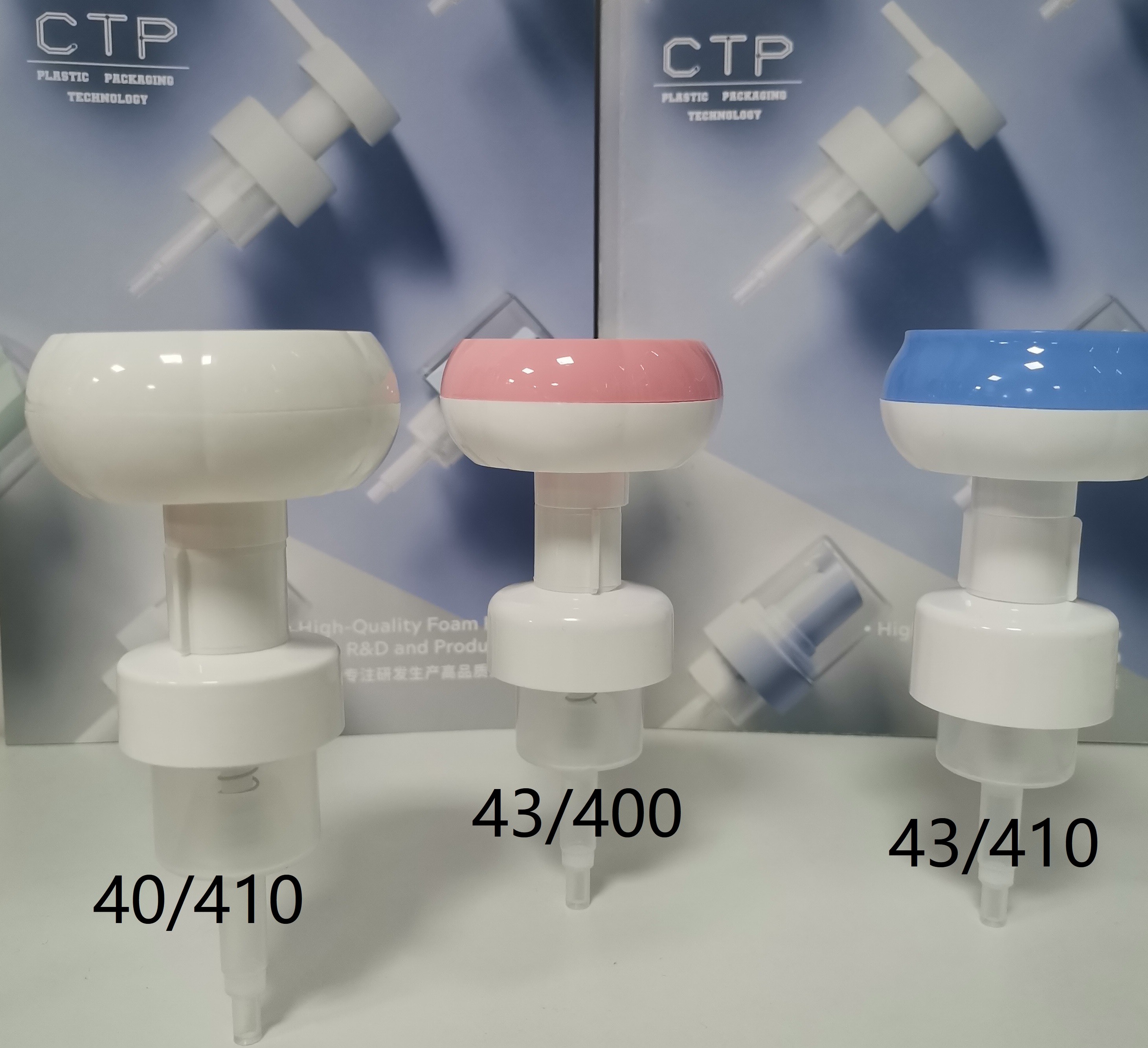 PE Material Flower Foam Pump Dispenser For 40mm Bottles Office Supplies Management