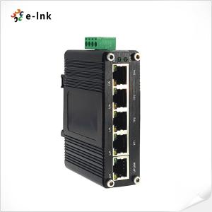 Wholesale Mini Industrial 5 Ports Gigabit Ethernet Switch 12 - 48VDC DIN Rail Unmanaged from china suppliers