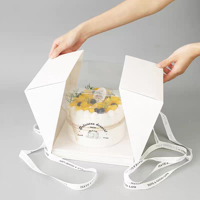 AI CDR Or PDF Design Requirement Our Customizable Cake Packaging Boxes