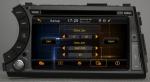 Car CD player for SsangYong Actyon sports 2005-2013 with bluetooth digital TV