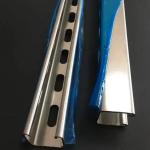 304 316 Brushed Stainless Steel C Channel Trim 2" 3" Suspension Photovoltaic