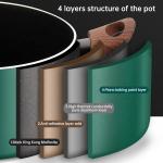 Hot Selling 20cm 24cm Korean Cookware Kitchen Non Stick Cooking Pot Aluminum