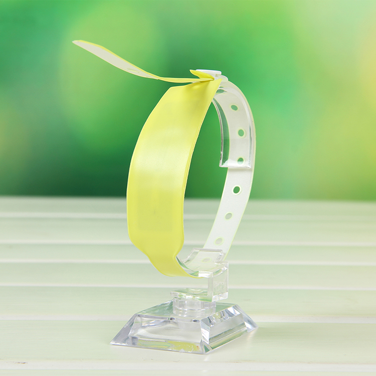 Factory direct PVC adjustable soft NFC RFID Wristband