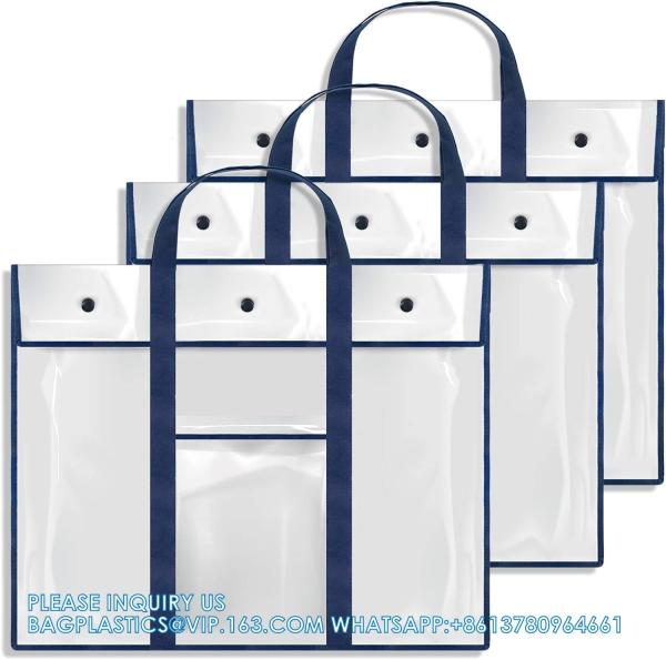 Poster Storage Bag (31.5"×25.5") Bulletin Board Holder Art Portfolio Container