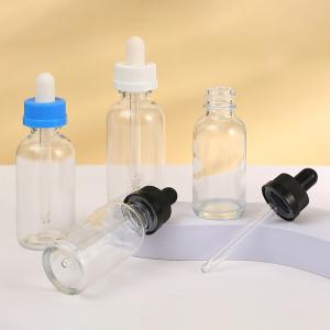 Wholesale Clear Essential Oil Empty Glass Dropper Bottles 5ml 10ml 15ml from china suppliers