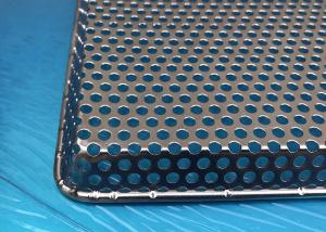 Wholesale FDA Certification Stainless Steel Perforated Metal Trays With Customized Size from china suppliers