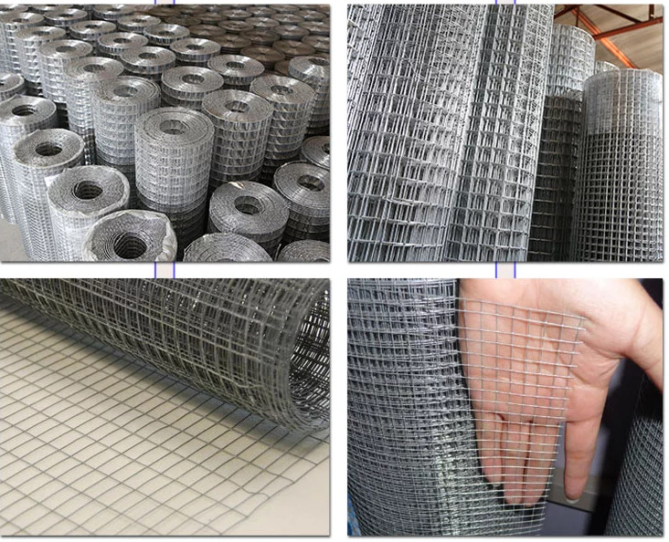 304 316SS Square Welded Wire Mesh Rolls,1/2''×1/2''welded wire mesh factory price